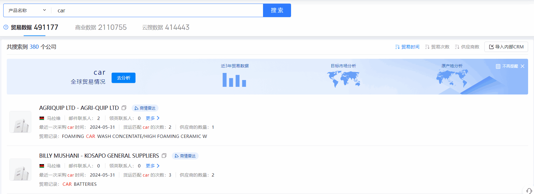 马拉维海关数据,海关数据,SG亚洲胜游海关数据